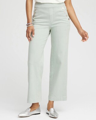 【2plan】Rise Fatigue Wide Denim Frame 1978 Denim Wide-Leg Jeans | Saks Fifth Avenue